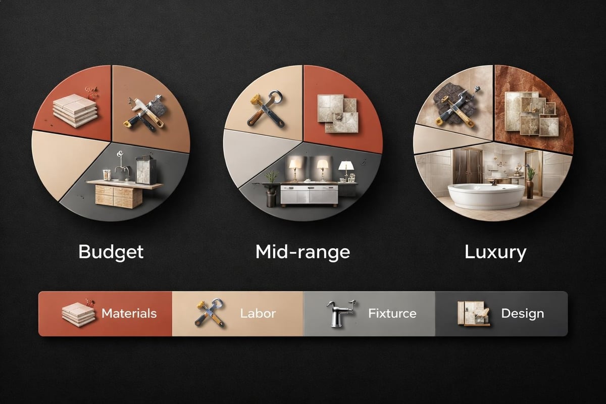 Bathroom renovation budget breakdown