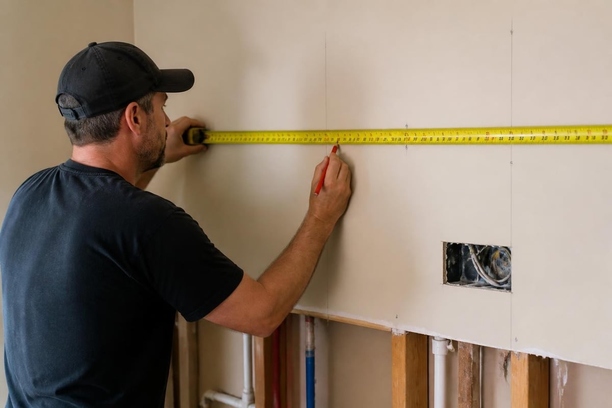 Cabinet installation planning process