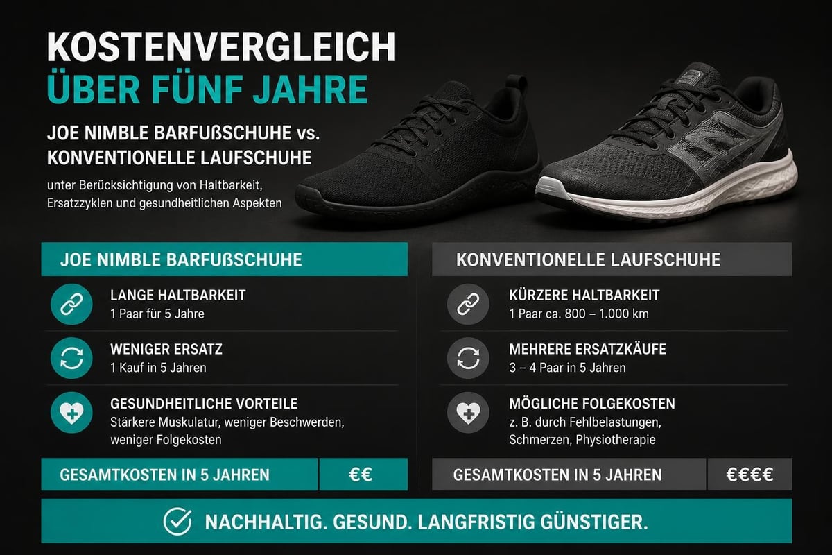 Barfußschuh-Investition