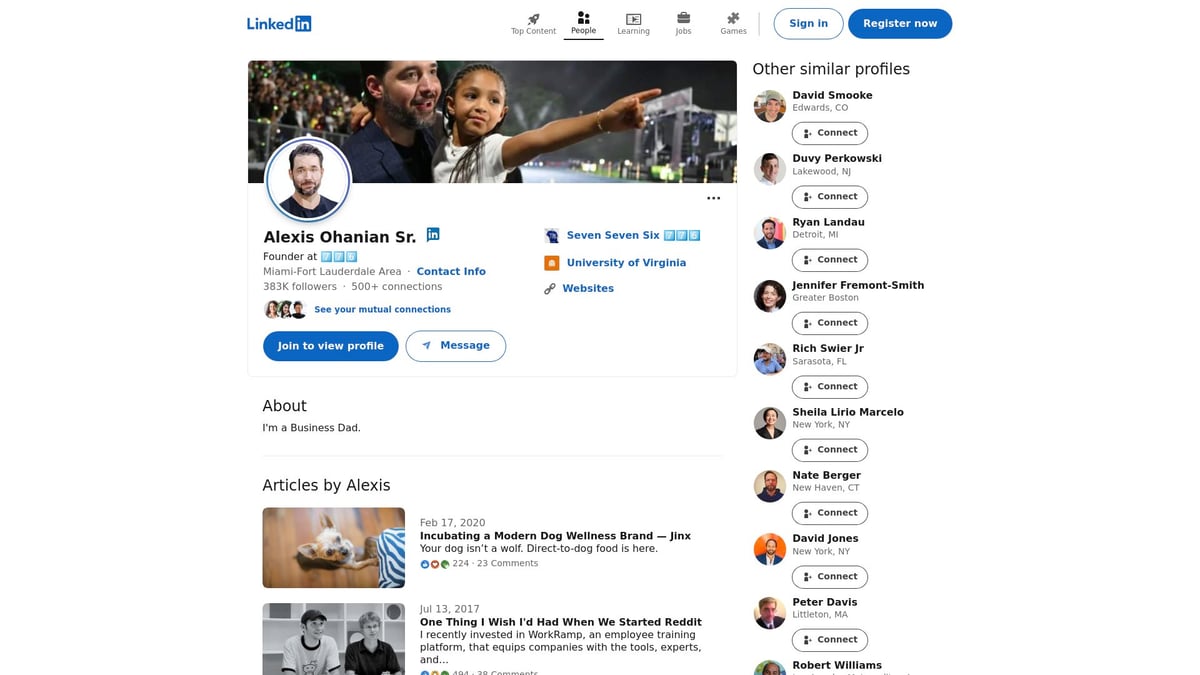 12 Inspirierende Angel Investors for Startups 2026 - Alexis Ohanian