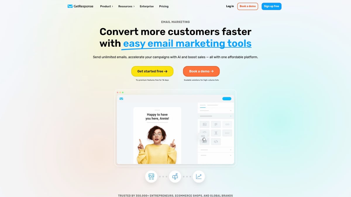 Die 8 besten Newsletter-Plattformen in 2026 - GetResponse
