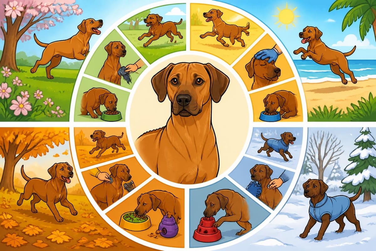 Rhodesian ridgeback daily care needs
