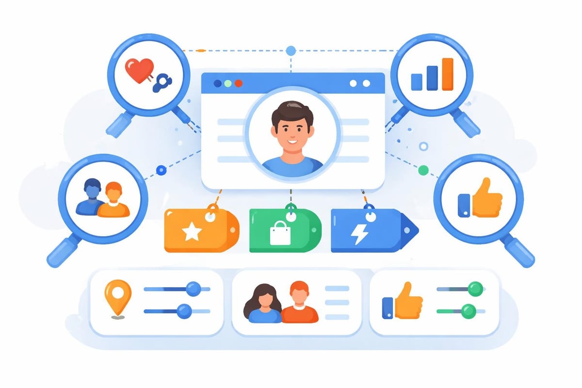 Mailchimp audience segmentation dashboard