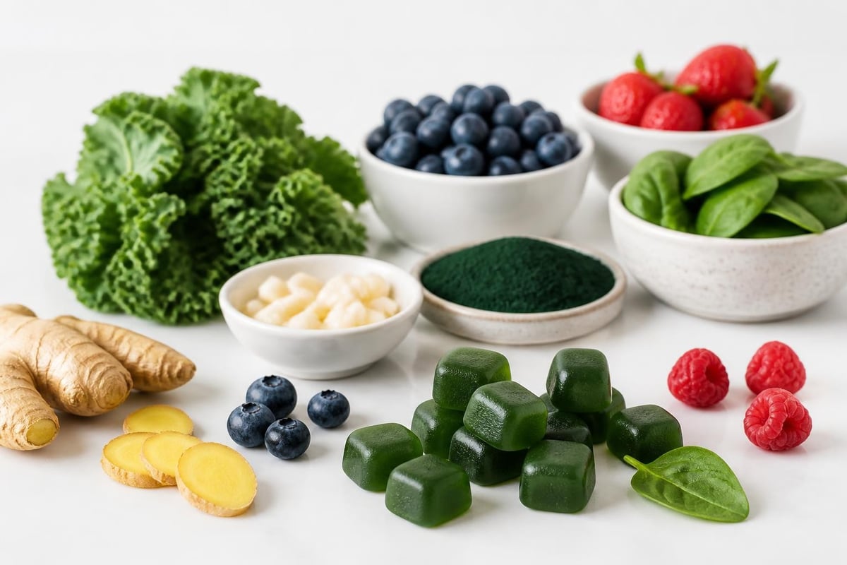 Grüns superfood ingredients