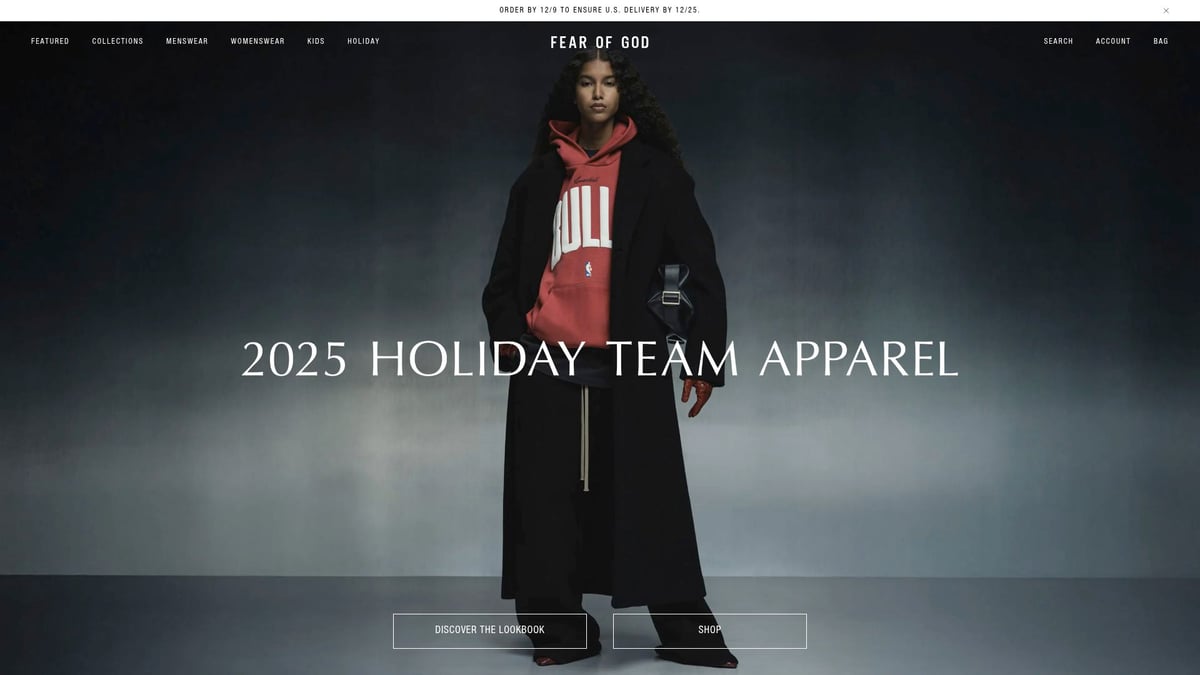 9 Essential Premium Clothing Company Picks for 2026 - Fear of God