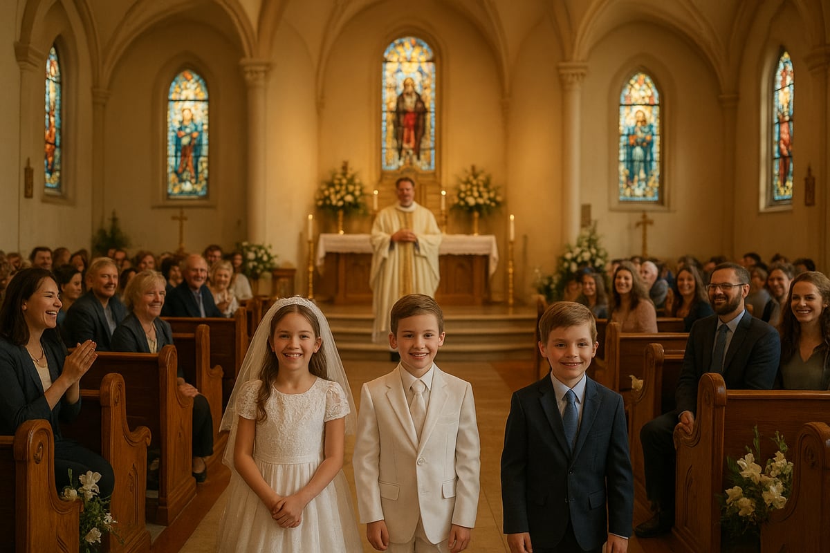 What to Expect on the Day of First Holy Eucharist