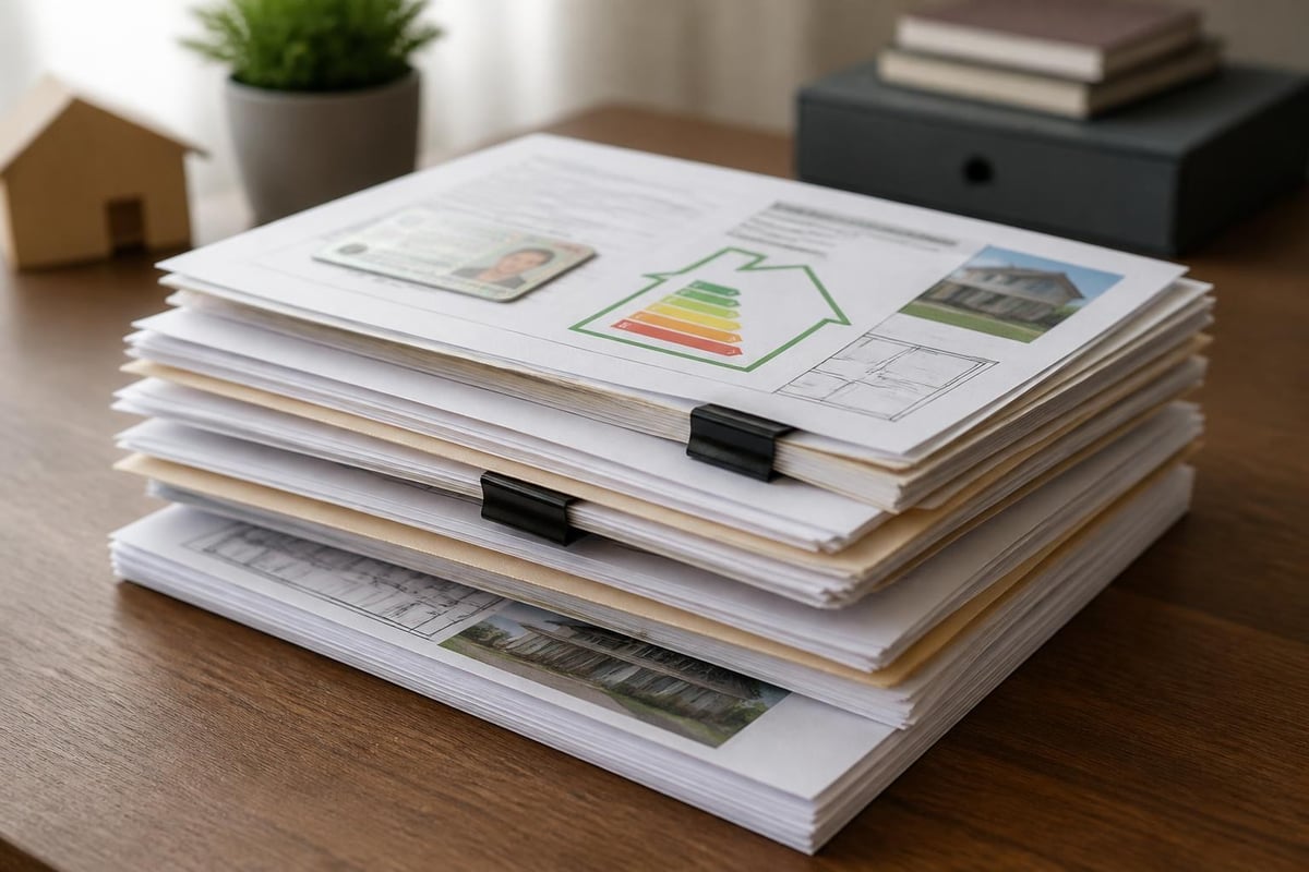 Organisation d'un dossier de vente immobilier