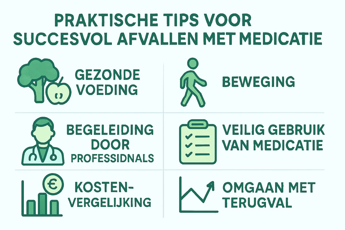 Praktische Tips Voor Succesvol Afvallen Met Medicatie