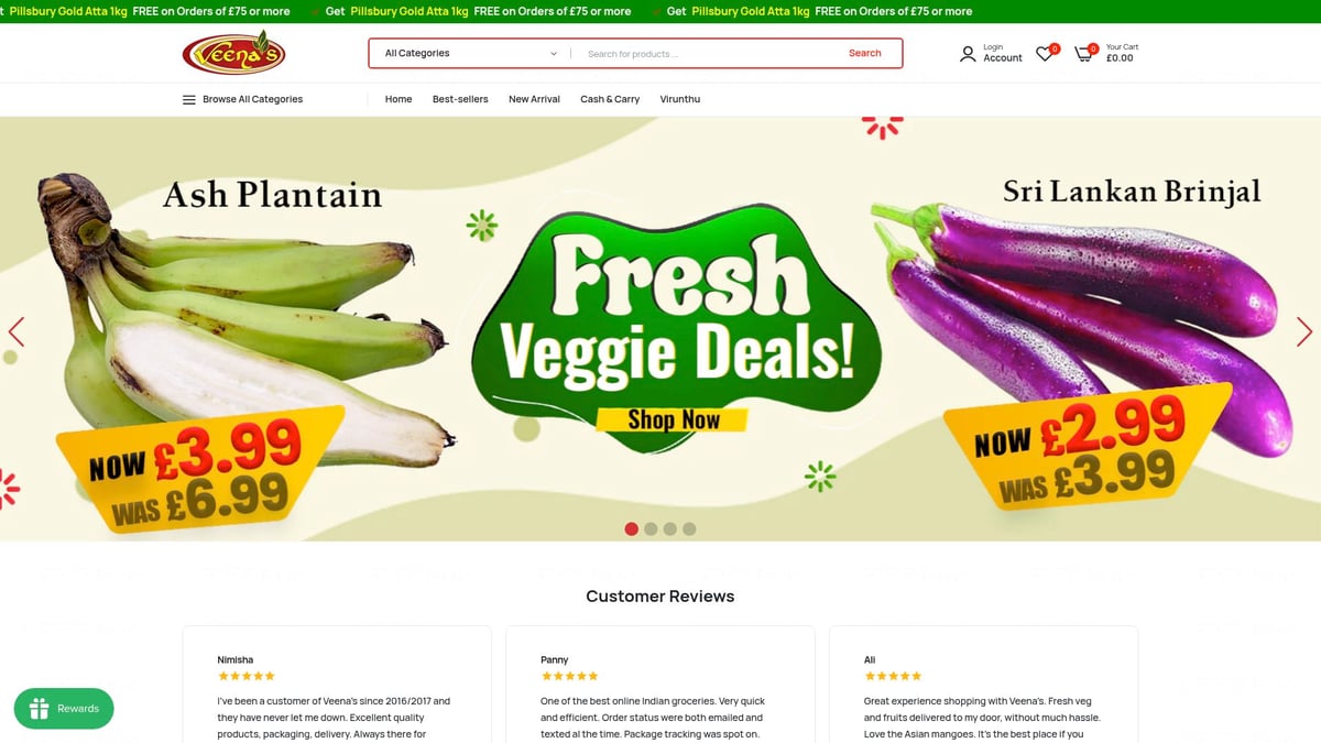 9 Best Indian Grocery Store Online Picks for 2025 - Veenas