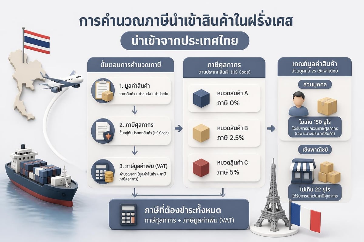 Import duties and VAT