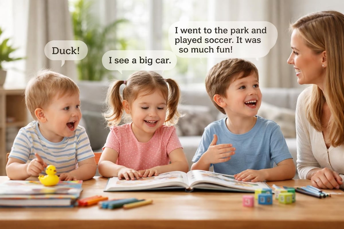 Language development stages