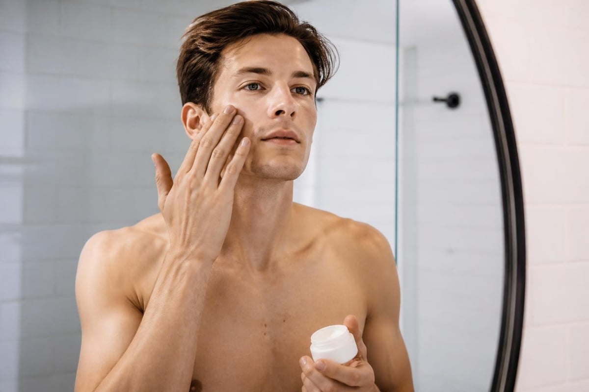 Skincare routine steps