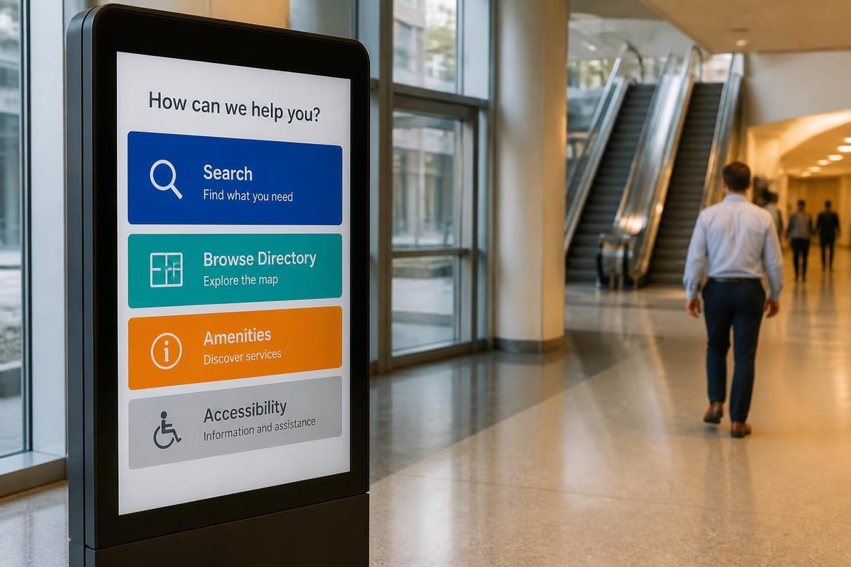 Wayfinding information hierarchy