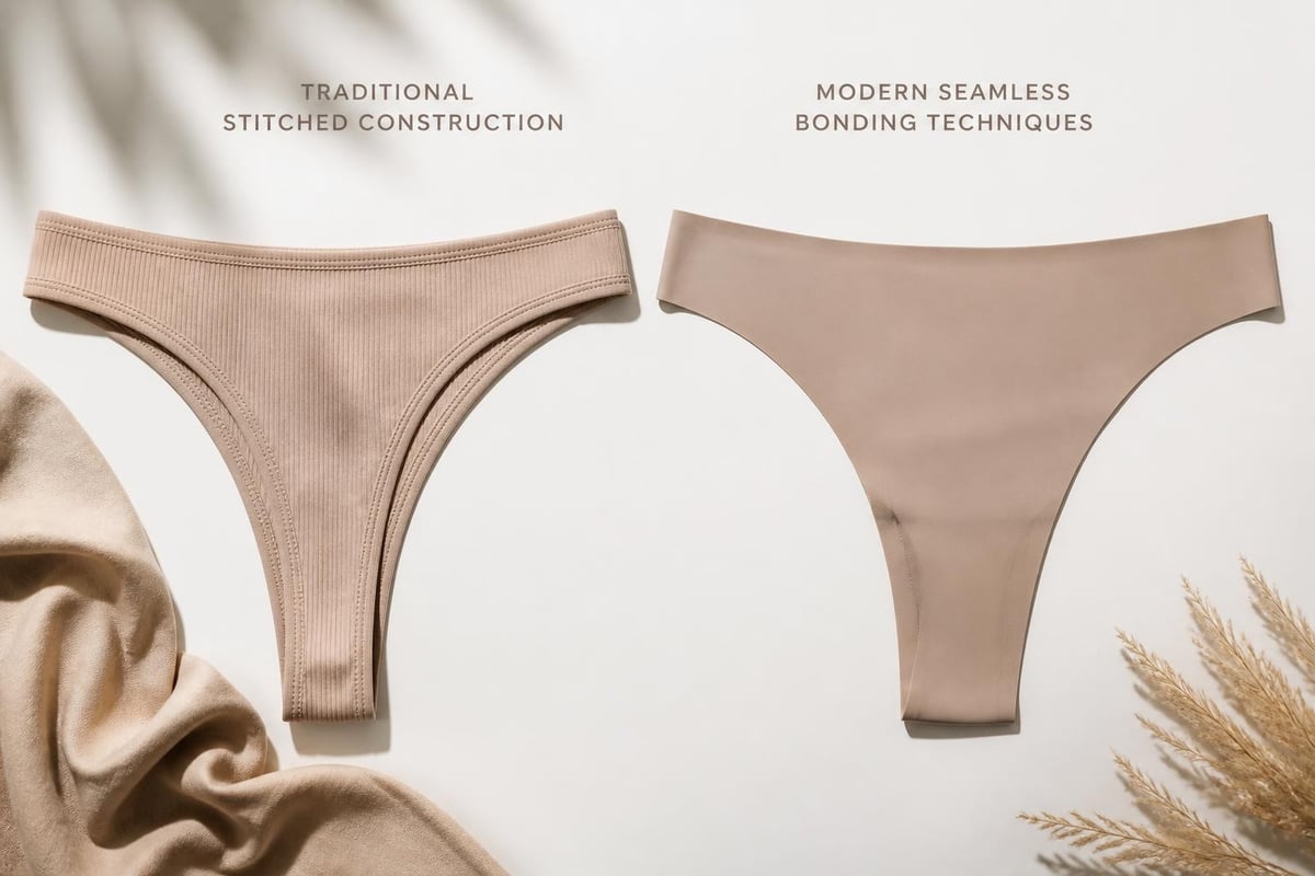 Seamless underwear construction comparison