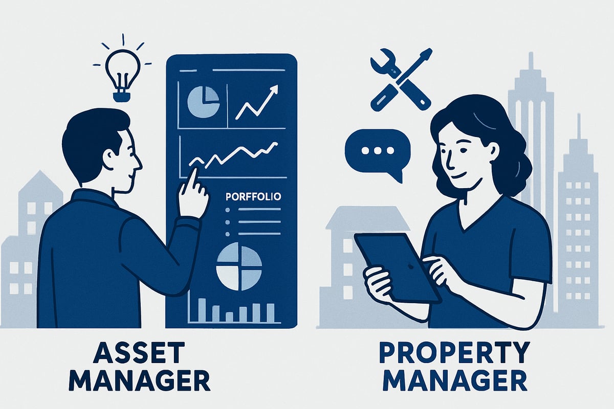 Core Responsibilities: Asset Management vs. Property Management