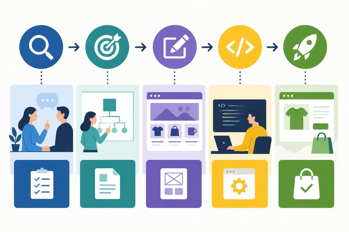 Professional Shopify development workflow