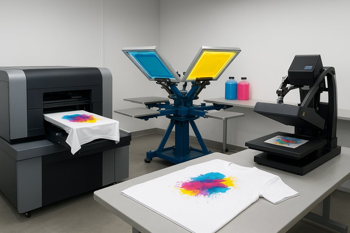 9 Essential Kinds of T Shirt Printing Methods in 2026