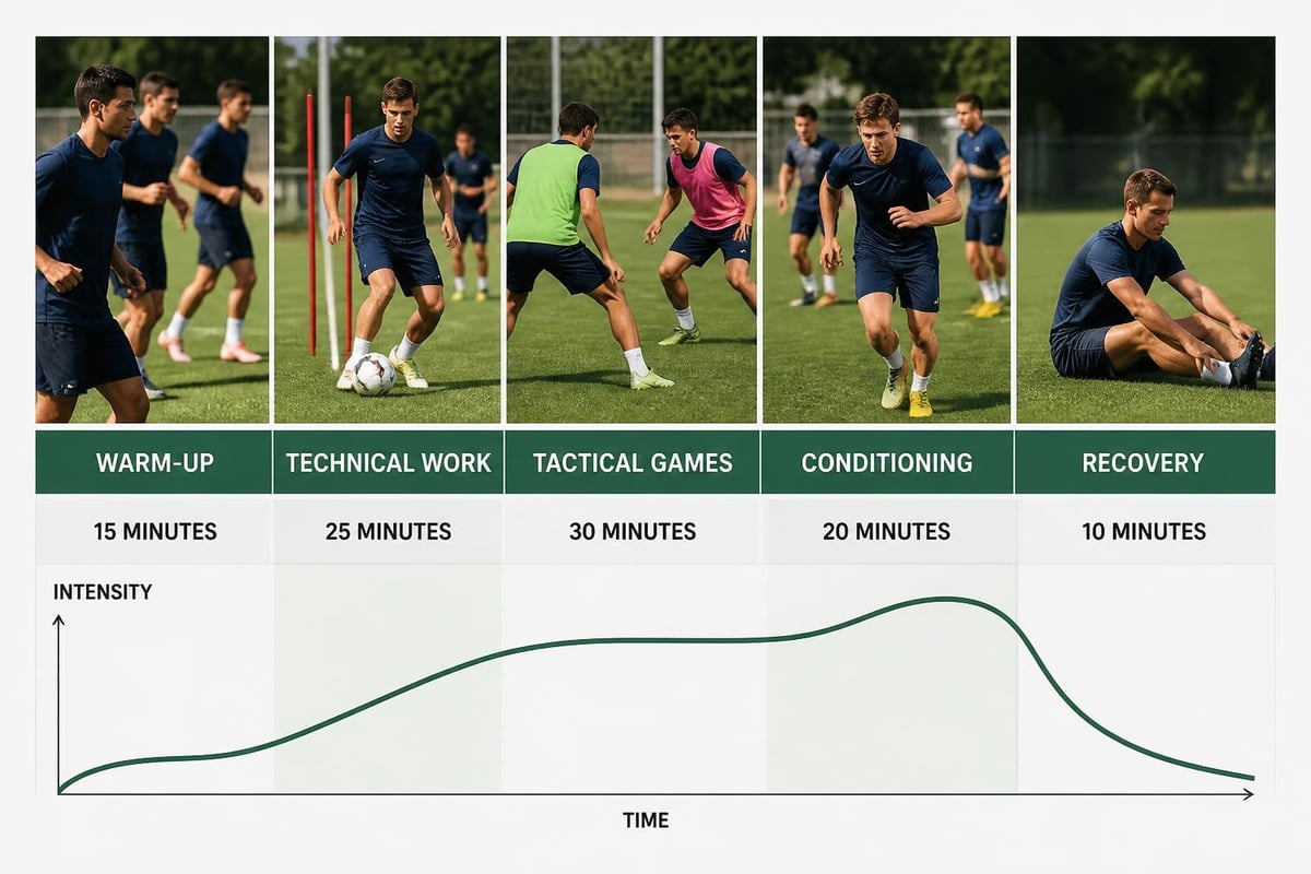 Football session structure