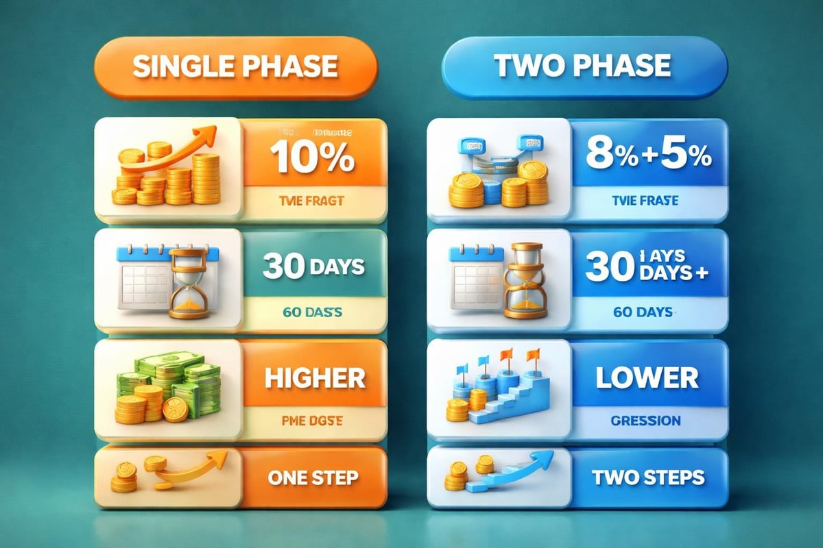 Funder trading challenge comparison