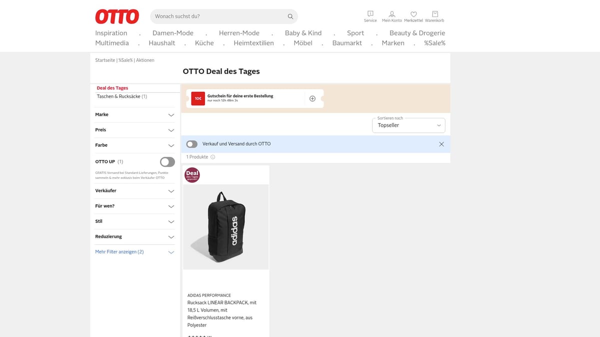 7 Top Deal de Angebote, Die Du 2026 Nicht Verpassen Solltest - OTTO Deal des Tages: Markenprodukte stark reduziert – oft 30-60% günstiger