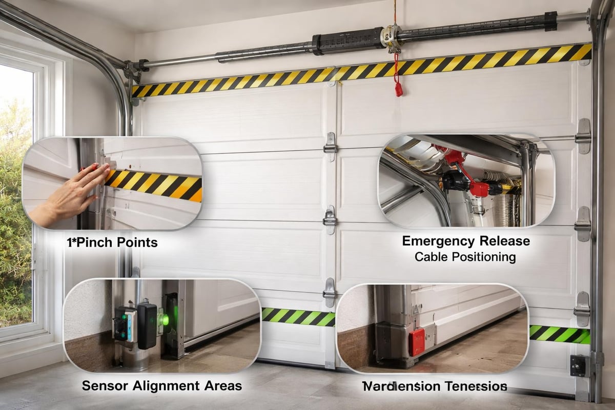 Common garage door hazards