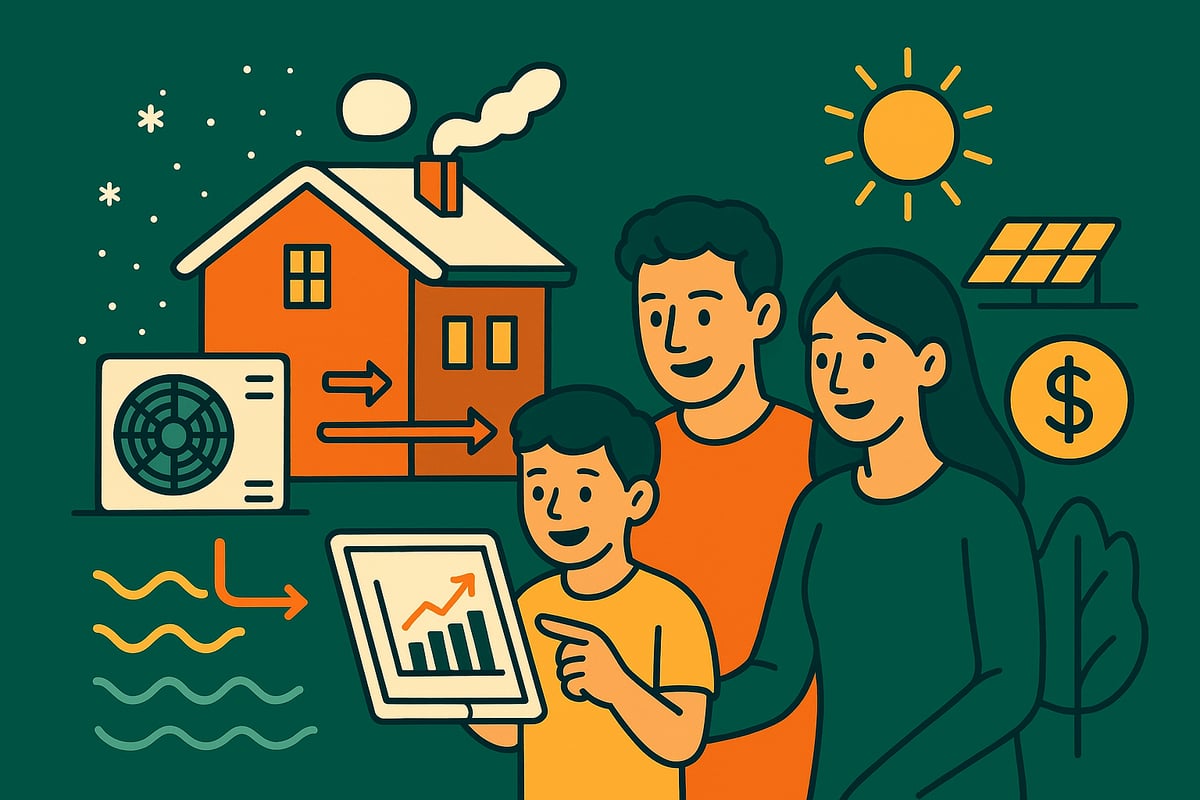 Kako delujejo toplotne črpalke za ogrevanje?