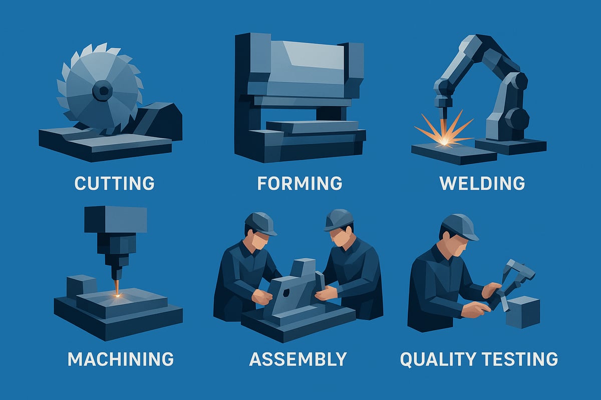 Core Metal Fabrication Processes: Step-by-Step