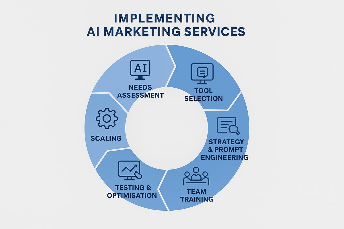 Step-by-Step: How to Implement AI Marketing Services in Your Business