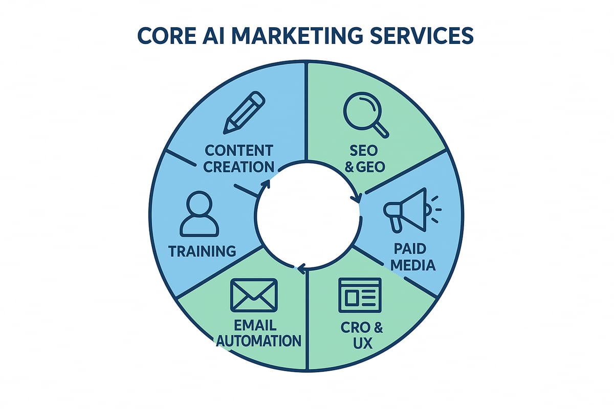 Core AI Marketing Services Explained