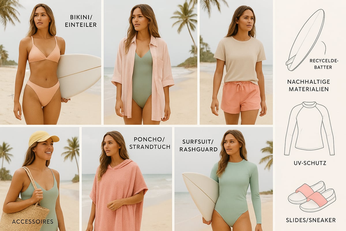 7 Surfer Girl Outfit Ideen für den perfekten Beach-Look 2026