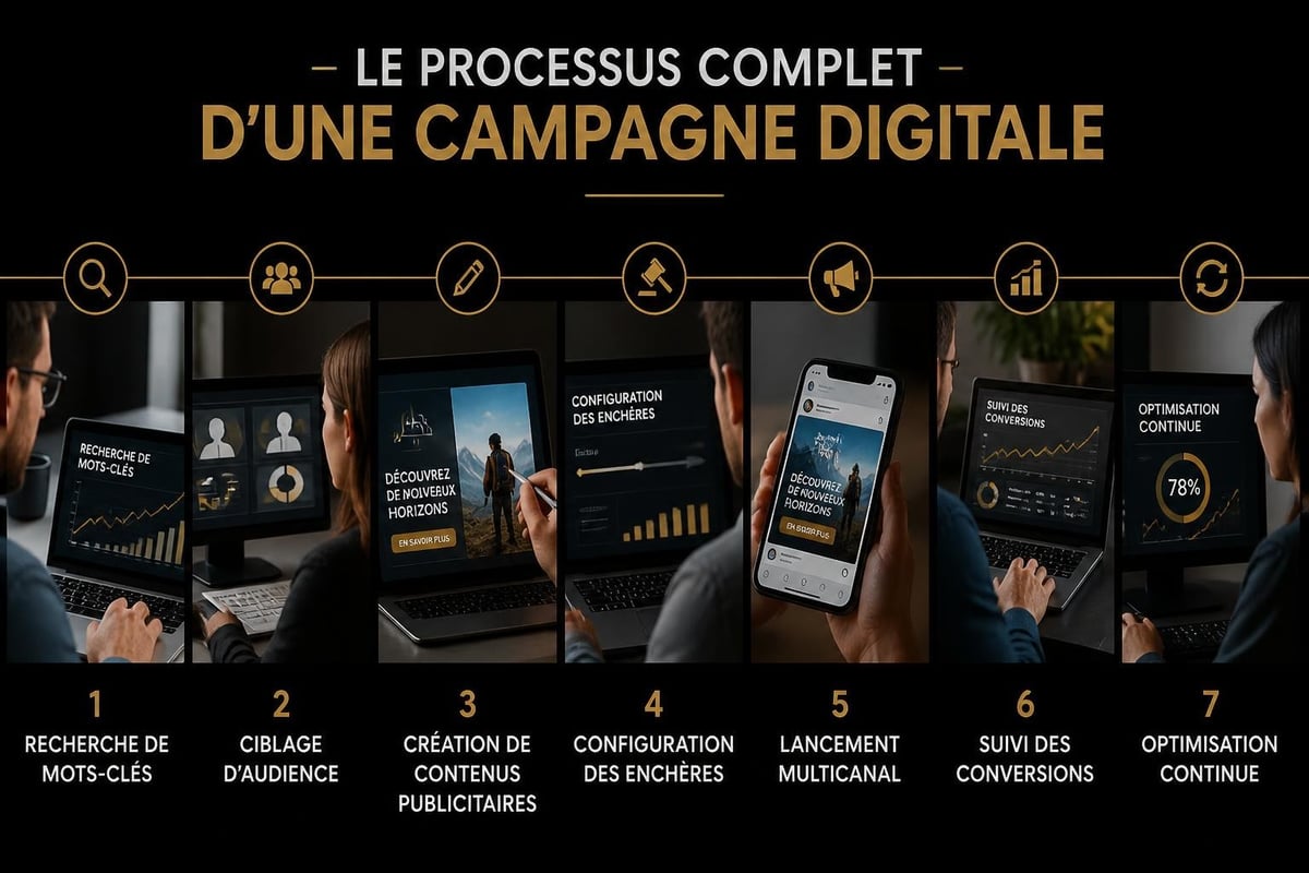 Workflow digital advertising