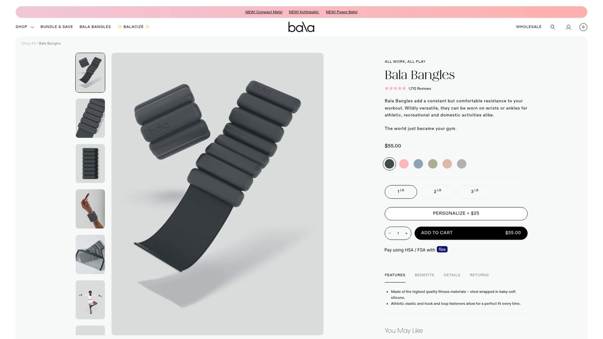 8 Awesome Gift for Gym Fans to Elevate Their Workout 2025 - Bala Bangles Wearable Weights