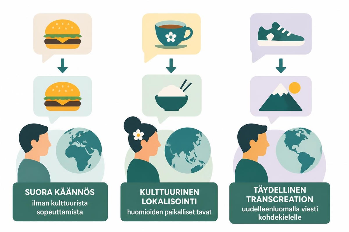 Lokalisoinnin tasot