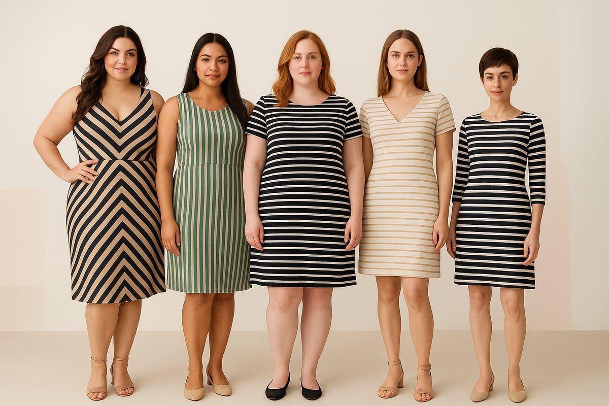 Figuuradvies: Welke gestreepte jurk past bij jouw lichaamstype?