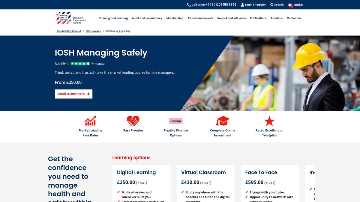 Top 7 Health Safety Courses to Boost Your Career in 2026 - IOSH Managing Safely