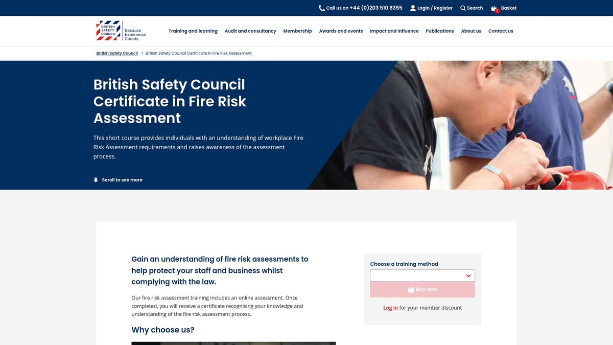 Top 7 Health Safety Courses to Boost Your Career in 2026 - British Safety Council Certificate in Fire Risk Assessment