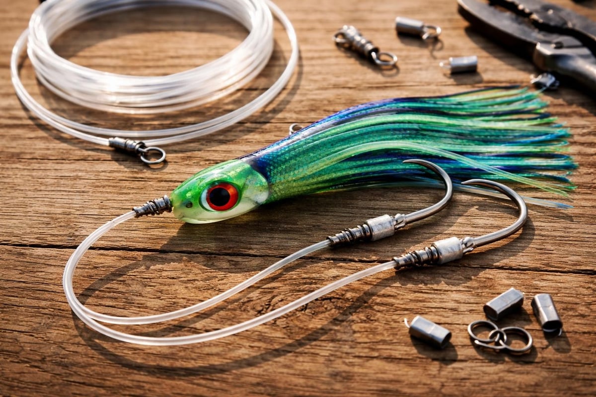 Proper mahi lure rigging techniques