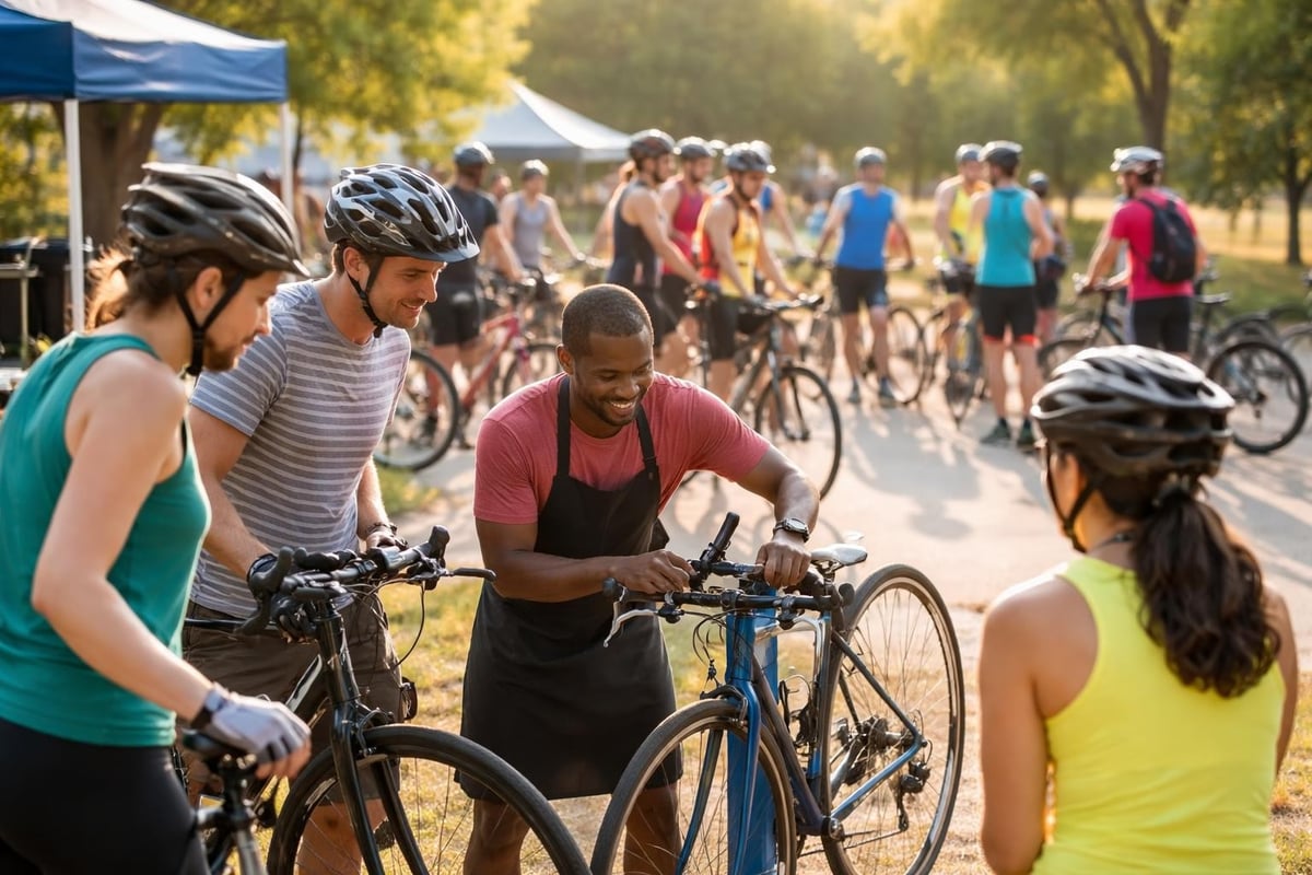 Cycling community events