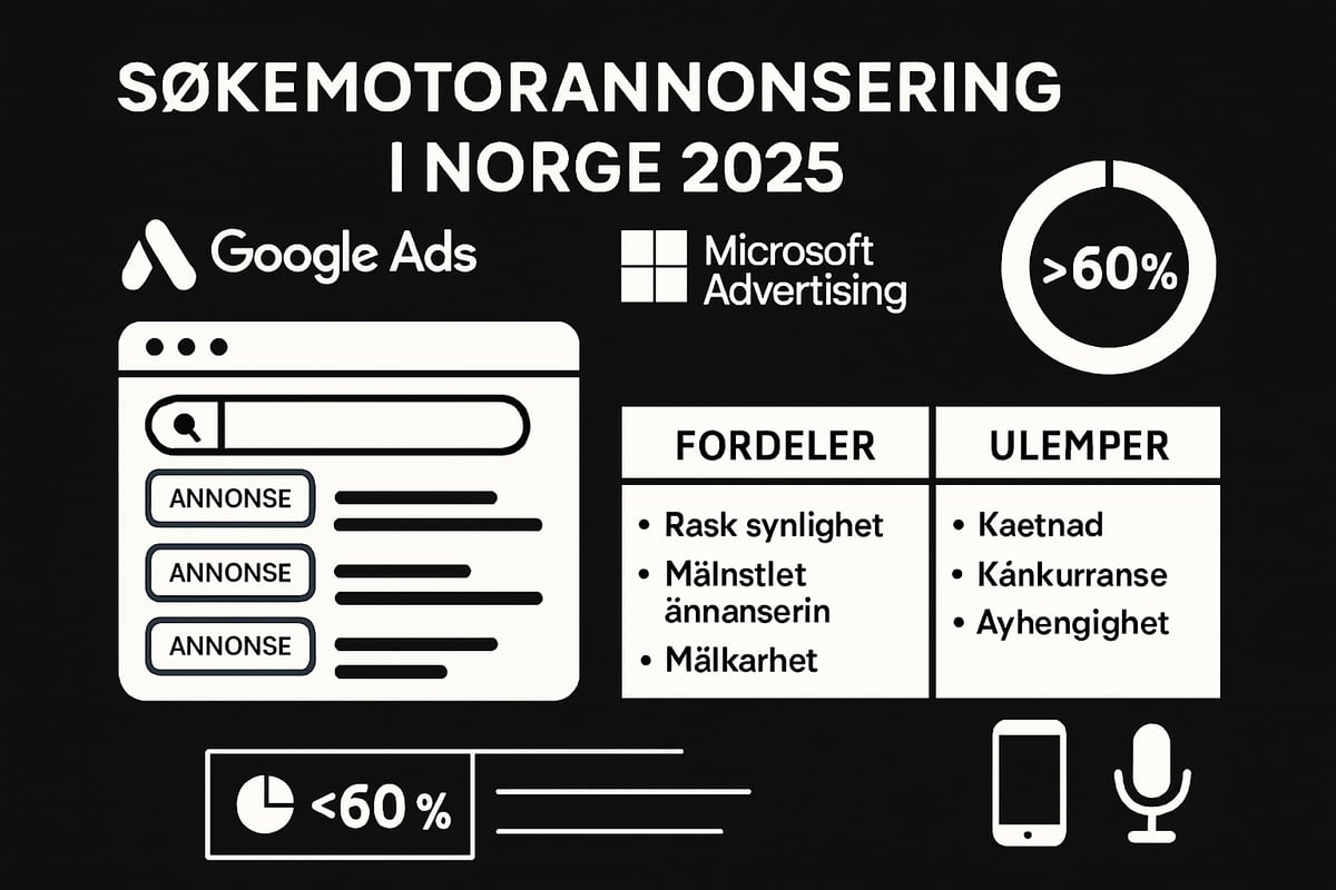 Hva er søkemotorannonsering?
