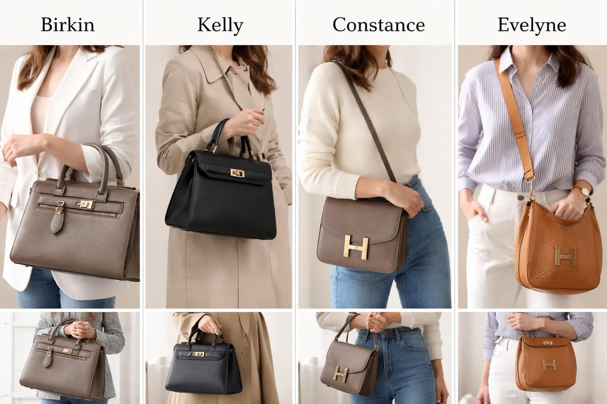 Hermès bag style comparison