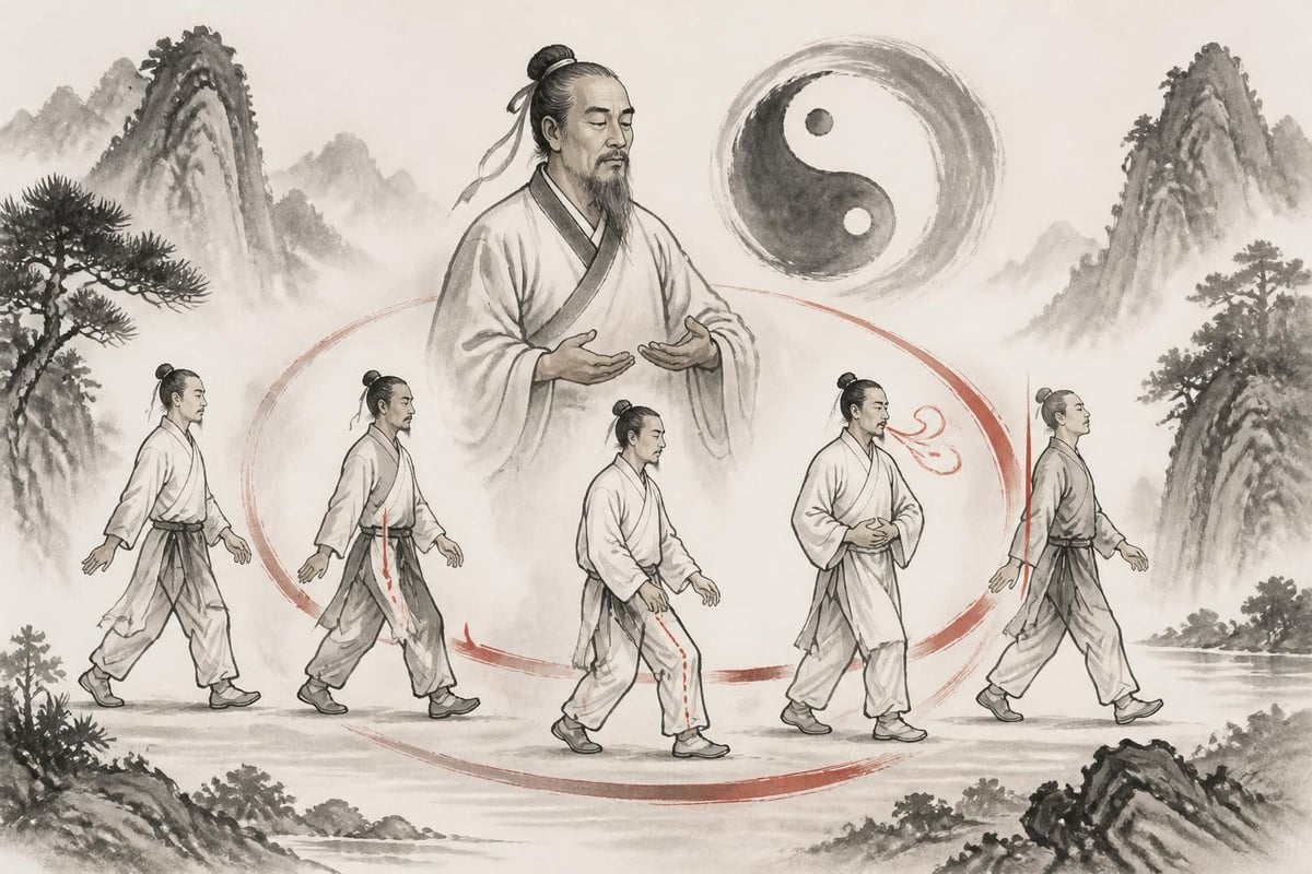 Tai chi walking fundamentals