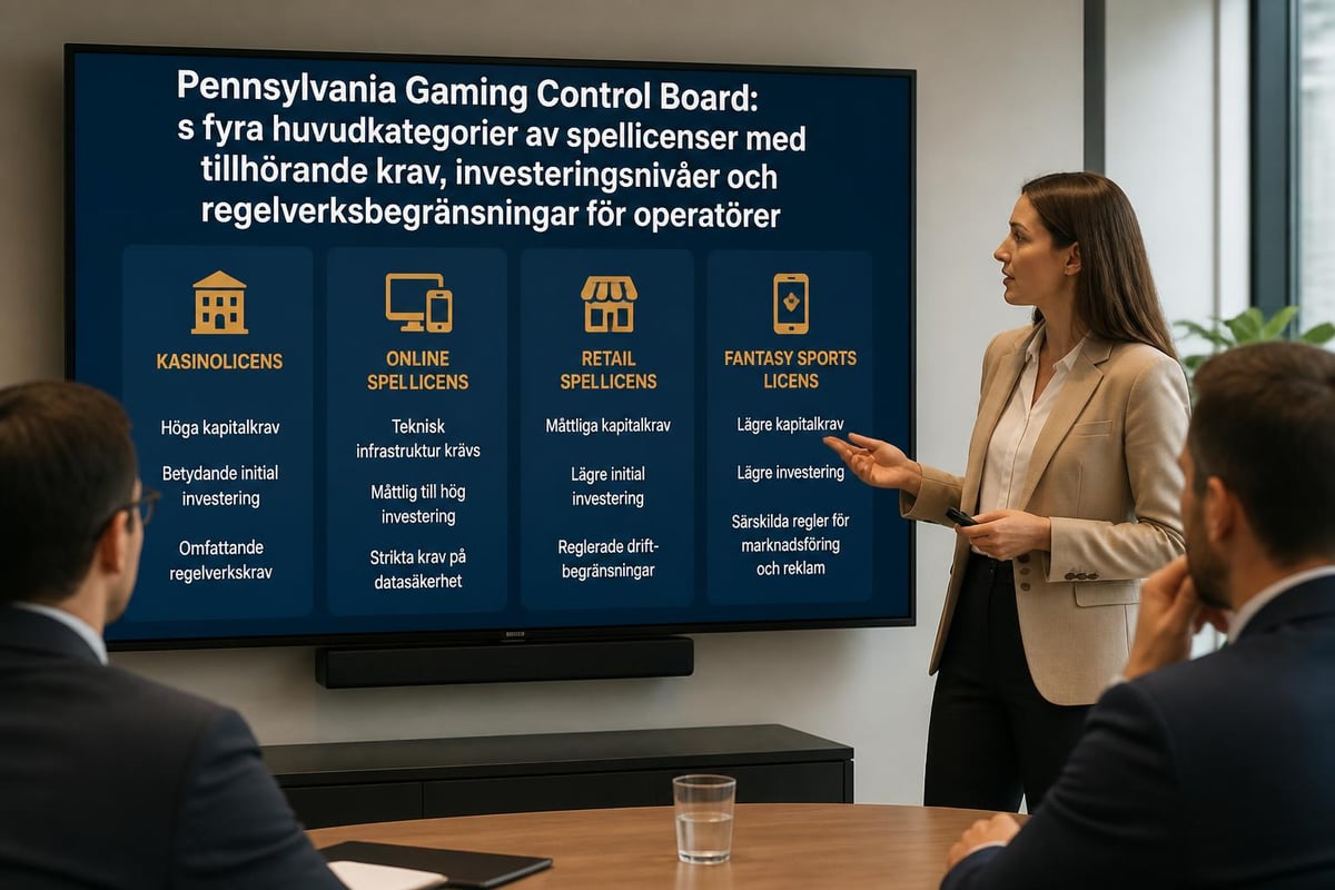 Casino PA: Guide till Pennsylvanias Spellicens (2026) 2 Pennsylvania licensing categories