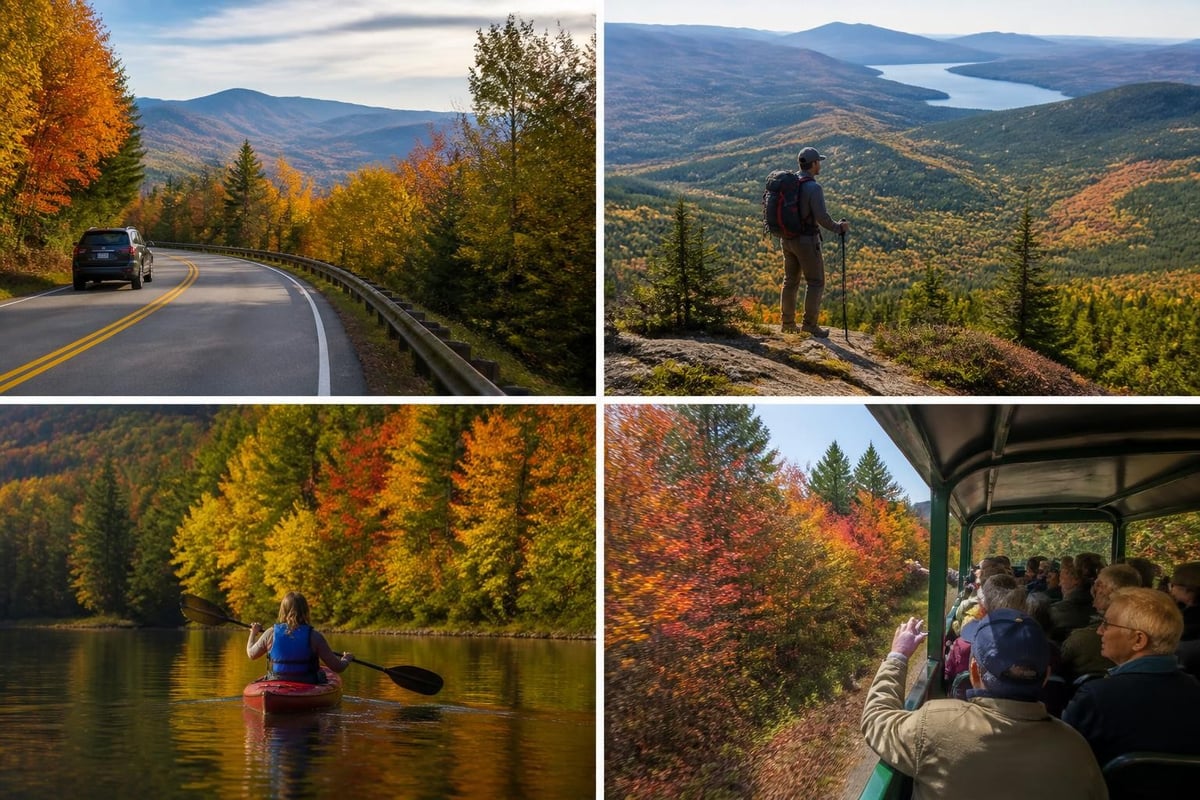 Fall foliage activities in Maine
