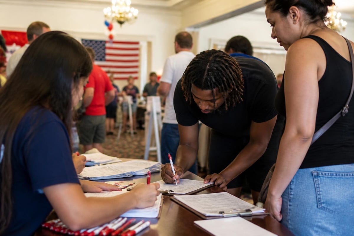 Republican registration advantage
