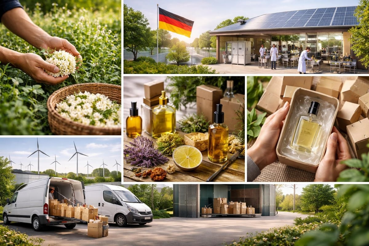 Sustainable perfume production