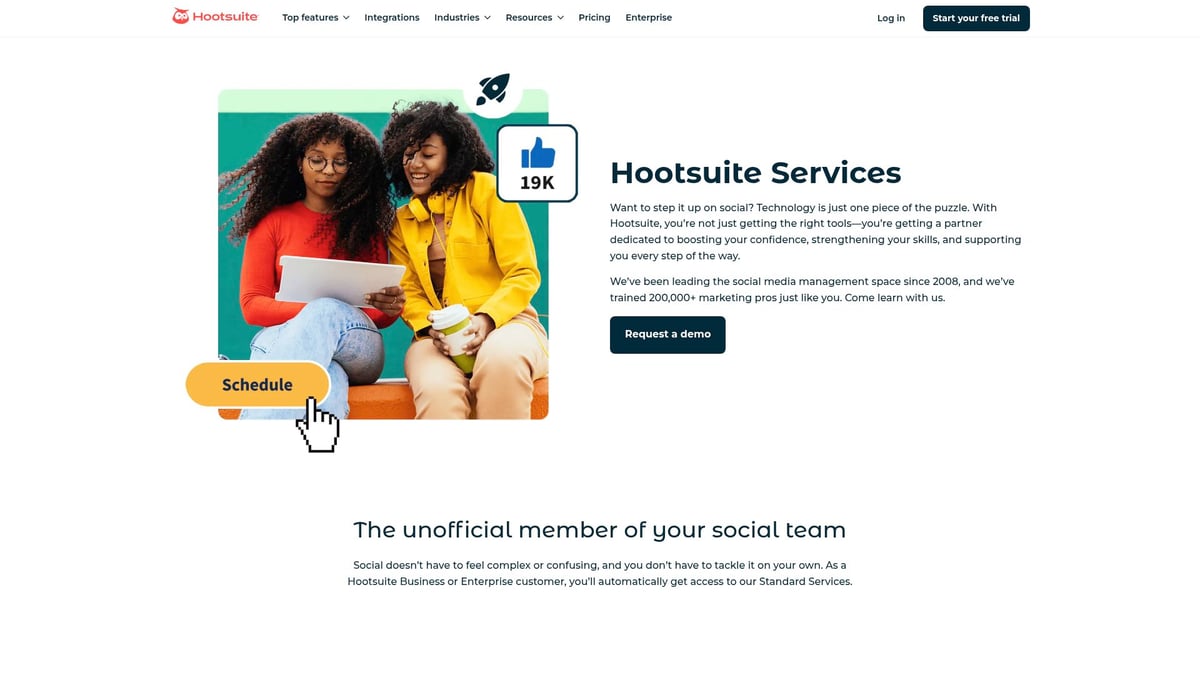 7 Best Social Media Marketing Services to Boost Your Brand 2026 - Hootsuite Social Media Services