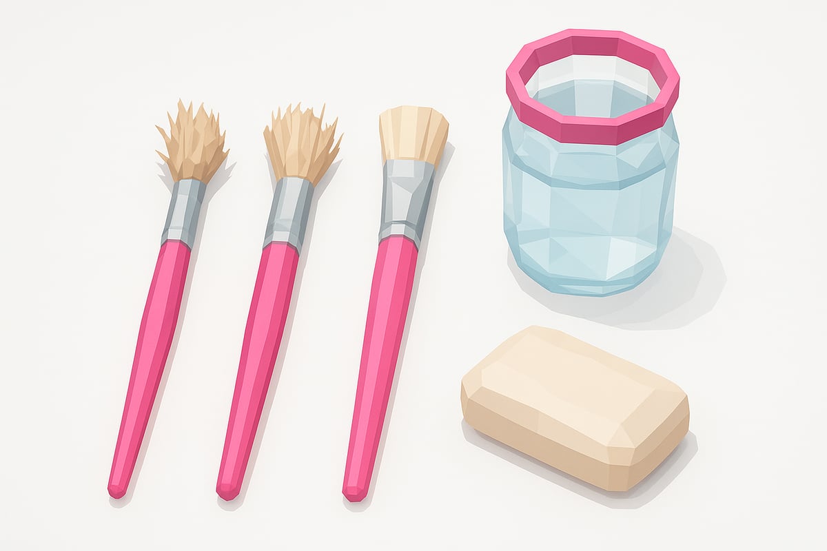 Errores comunes al limpiar pinceles de acrílico y cómo evitarlos