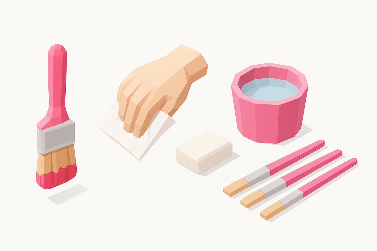 Paso a paso: Cómo limpiar pinceles de pintura acrílica eficazmente