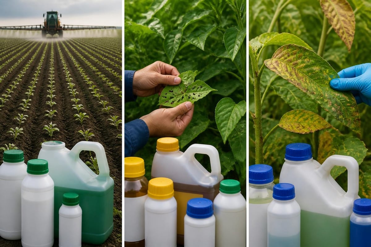 Pesticide category specialization