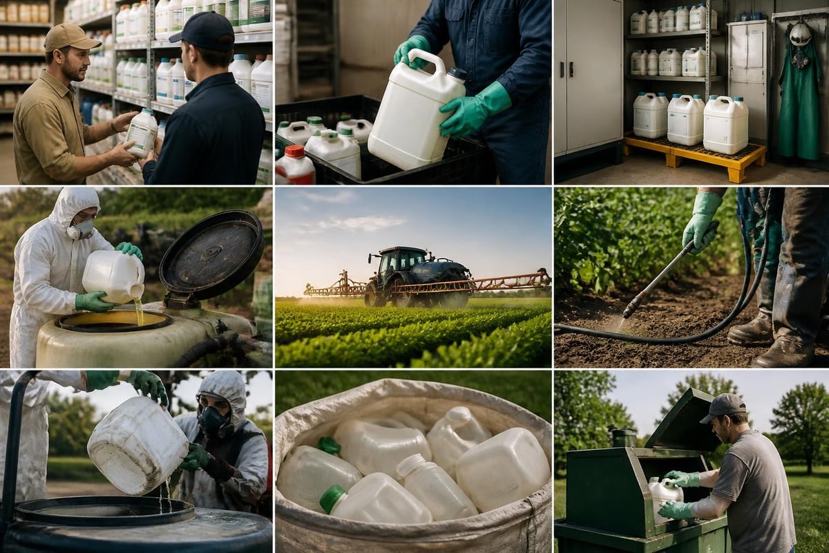 Pesticide lifecycle management